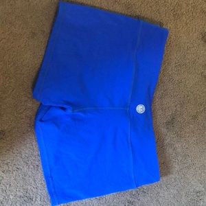 Spandex workout shorts